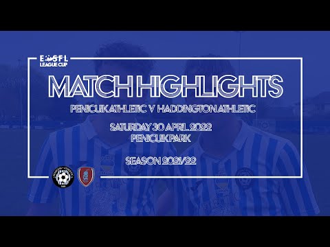 CUP HIGHLIGHTS | Penicuik Athletic 1-0 Haddington Athletic (2021/22)
