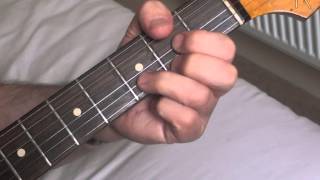 How to play CONTINENTAL OP riff/ RORY GALLAGHER.