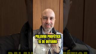 Palavra profética 15 de outubro - Direção de Deus para hoje