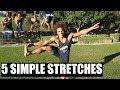 5 Simple Stretches To Jumpstart The Day!