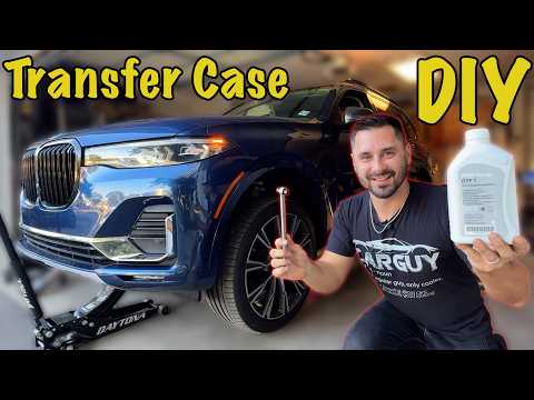 BMW Transfer Case Fluid Change DIY - X5, X6, X7 and MORE!
