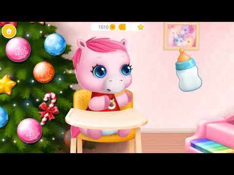 Fun Pony Care Kids Games   Play Pony Sisters Christmas   Fun Holiday Dress Up, Makeover Games
