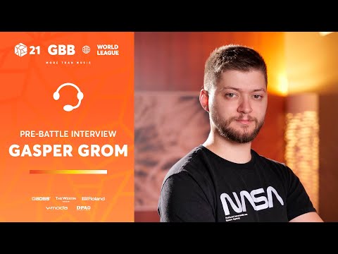 Gasper Grom 🇸🇮 | GRAND BEATBOX BATTLE 2021: WORLD LEAGUE | Pre-Battle Interview