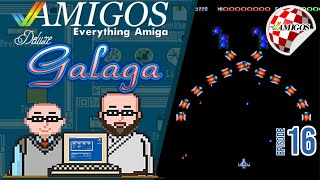Deluxe Galaga Review | Commodore Amiga | Amigos: Everything Amiga Podcast 16