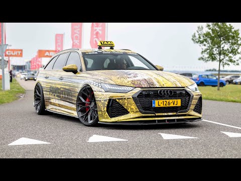 1052HP Power Devision Audi RS6 C8 with Straight Pipes - FAST Accelerations !