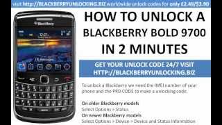 how to unlock a blackberry bold 9700  using a mep mep2 unlock code