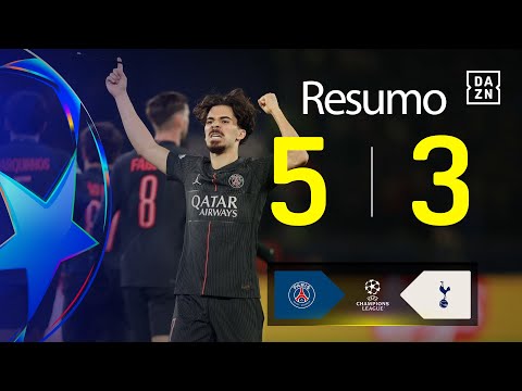 PSG 5-3 Tottenham (UCL 2025/26)