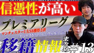 プレミアリーグ移籍噂まとめ13(マンチェスターU左SB獲得候補/スパーズがハリー・ウィルソン!?)