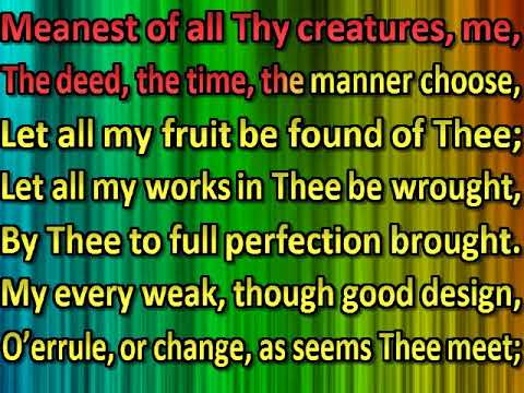 Behold the servant of the Lord