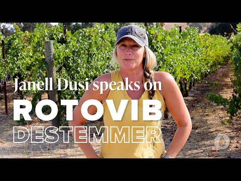 Janell Dusi & Billy Grant of J. Dusi Wines Speak on Armbruster Rotovib Destemmer