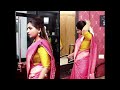 Tamil Serial Actress Nakshatra Saree Latest Show