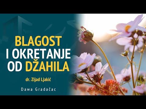 BLAGOST I OKRETANJE OD DŽAHILA - dr. Zijad Ljakić