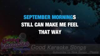 September Morn -  Neil Diamond (Lyrics Karaoke) [ goodkaraokesongs.com ]
