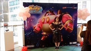 Kirby: Planet Robobot Launch Event at Nintendo NY