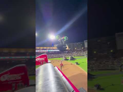World's first double front flip on a mini bike