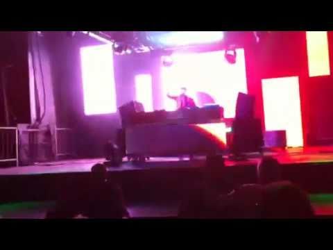 Tom Middleton on the clubZone stage at Live at Squamish