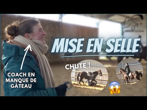 [COURS] Mise en selle et CHUTE !😳 20/01/24 - CS'o Landreau