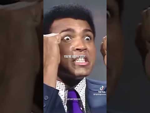 Muhammad Ali talks about george foreman fight. what a legend