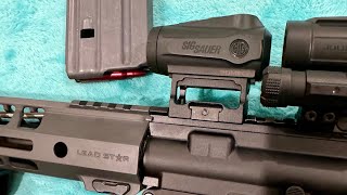 Replacing my red dot, for a Green dot (Sig Sauer, Romeo 5)