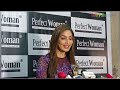 Donal Bisht Very Beautiful Purple Dress Arrives At Perfect Mr India Award 2022 Media Interview