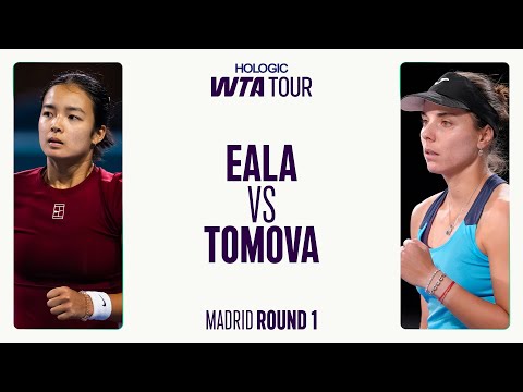 Viktoriya Tomova vs. Alexandra Eala | 2025 Madrid Round 1  | WTA Match Highlights