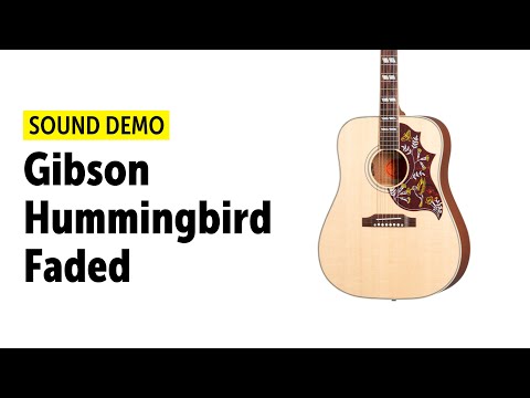 Gibson Hummingbird Faded Natural image 10