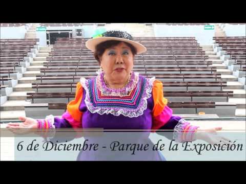 Invitación de Princesita de Yungay para el 6 de Diciembre 2015 - Bodas de Oro de Amanda Portales