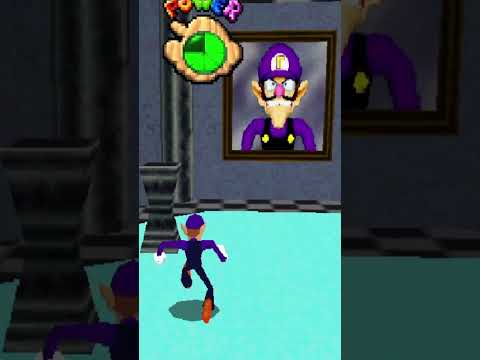 Waluigi is FINALLY in Super Mario 64 DS!