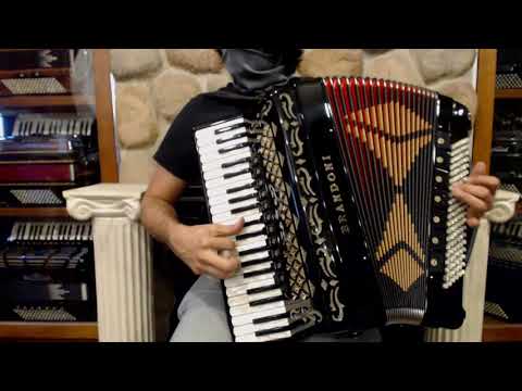 BRAN133CLBK - Black Brandoni Classic 133CL Piano Accordion LMMH 41 120 $5999