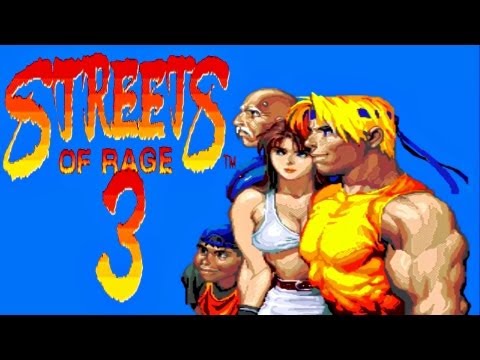 sega megadrive streets of rage 3