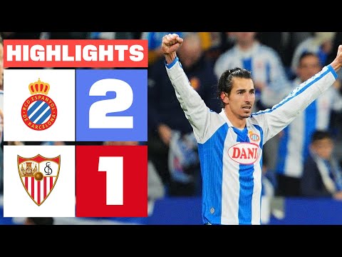 RCD ESPANYOL 2 - 1 SEVILLA FC | HIGHLIGHTS LALIGA EA SPORTS