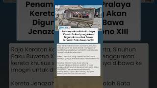 Ditarik 8 Kuda! Wujud Rata Pralaya Kereta Sakral yang Bawa Jenazah Raja Keraton Kasunanan Surakarta