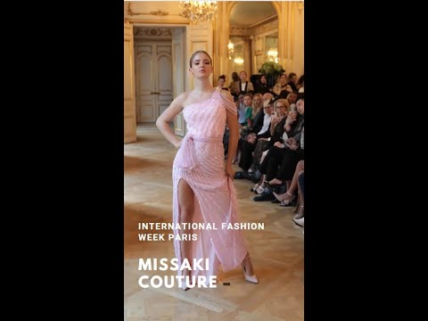 WATCH: Missaki Couture Lebanese Fashion Comes to Paris #shorts