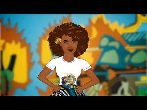 Idelsa - Girassol (Animated Lyric Video)