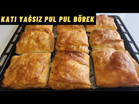 Katı Yağ Yok! ✅ Nişastayla Açılan Çıtır Çıtır Pul Pul Dökülen Efsane Börek Tarifi! 🙏