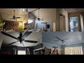All Ceiling Fans Running In My House