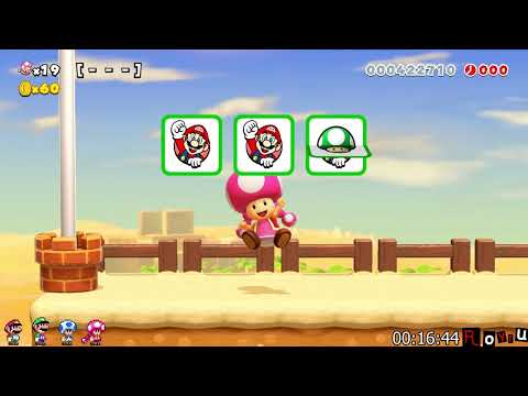 [Audio Fixed] Super Mario Maker 2: Normal Endless Nuzlocke Challenge [PB: 64 Clears] [Stream]