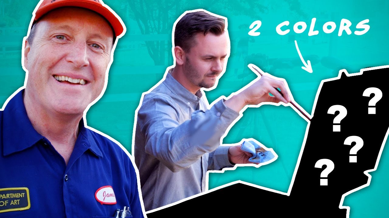 2 COLOR CHALLENGE - Painting with James Gurney