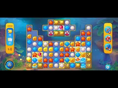 😎Fishdom mobile gaming. #viral #gaming #viralvideo #enjoy #video #fishdom #fish #shorts Level-2446