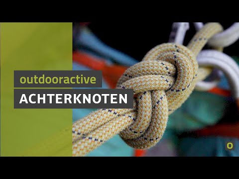 Achterknoten Kletterknoten - Anleitung