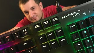 HyperX Alloy FPS RGB Kailh Silver Speed (HX-KB1SS2-RU) - відео 2