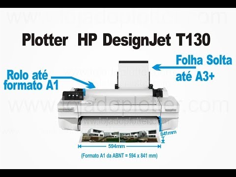 Plotter Hp Designjet T130 Wifi 610mm 24in 5zy58a Thermal Ink | MercadoLibre