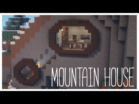 tornadre - Minecraft Mountain House Tutorial (Easy) | Minecraft Build Tutorials