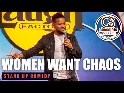 Women Want Chaos - Comedian  Ron G - Chocolate Sundaes Stand Up Comedy