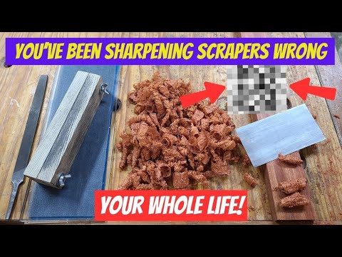 Prepare Cabinet/Card Scraper in 47 Seconds Flat!!