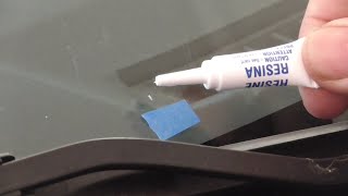 Windscreen small chip fix