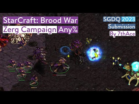 StarCraft: Brood War Zerg Campaign Any% - SGDQ 2023 submission video