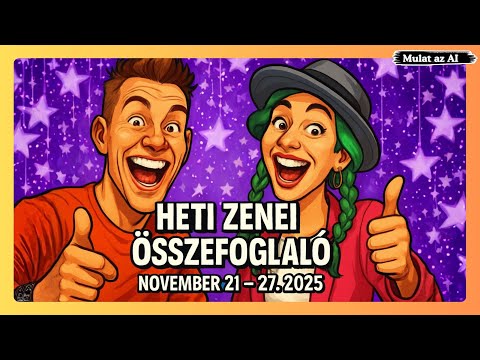 Heti Zenei Összefoglaló  7 ÚJ Magyar Dal  (November 21 - 27. 2025)  📢