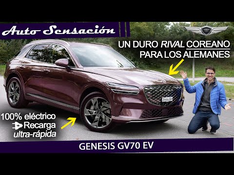 Prueba Genesis GV70 EV 2023 . Un rival Eléctrico coreano muy duro para el X3, GLC y Q5.