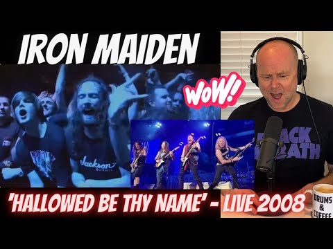 Drum Teacher Reacts: IRON MAIDEN - 'Hallowed Be Thy Name' - Live in Toronto 2008